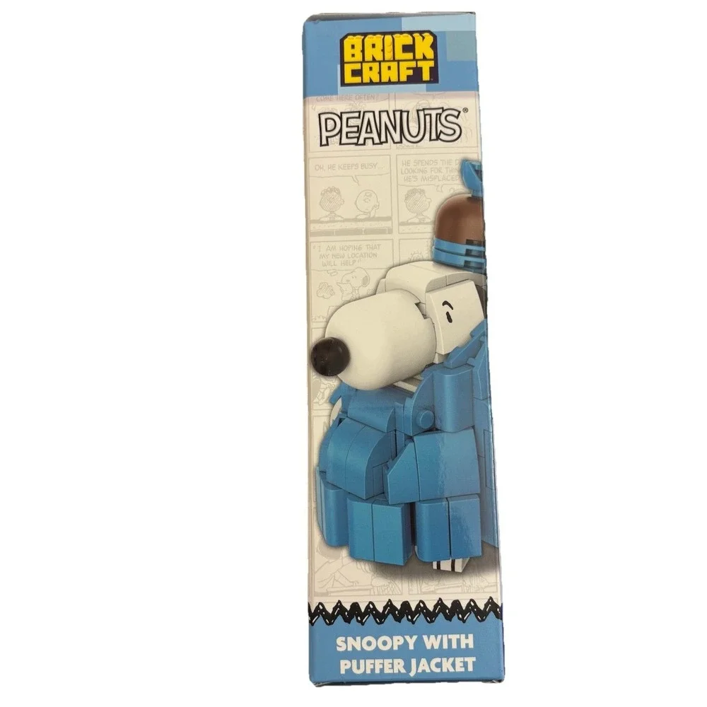 Snoopy Puffer Jacket Decoration CHRISTMAS Building Set BRICKCRAFT Peanuts